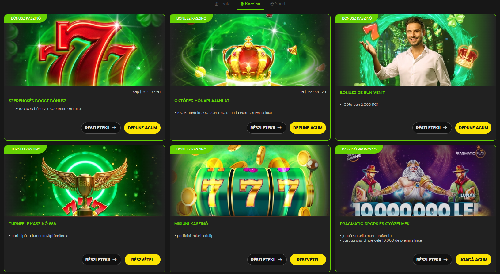 888-as bónusz és promóciós kód a kaszinóhoz