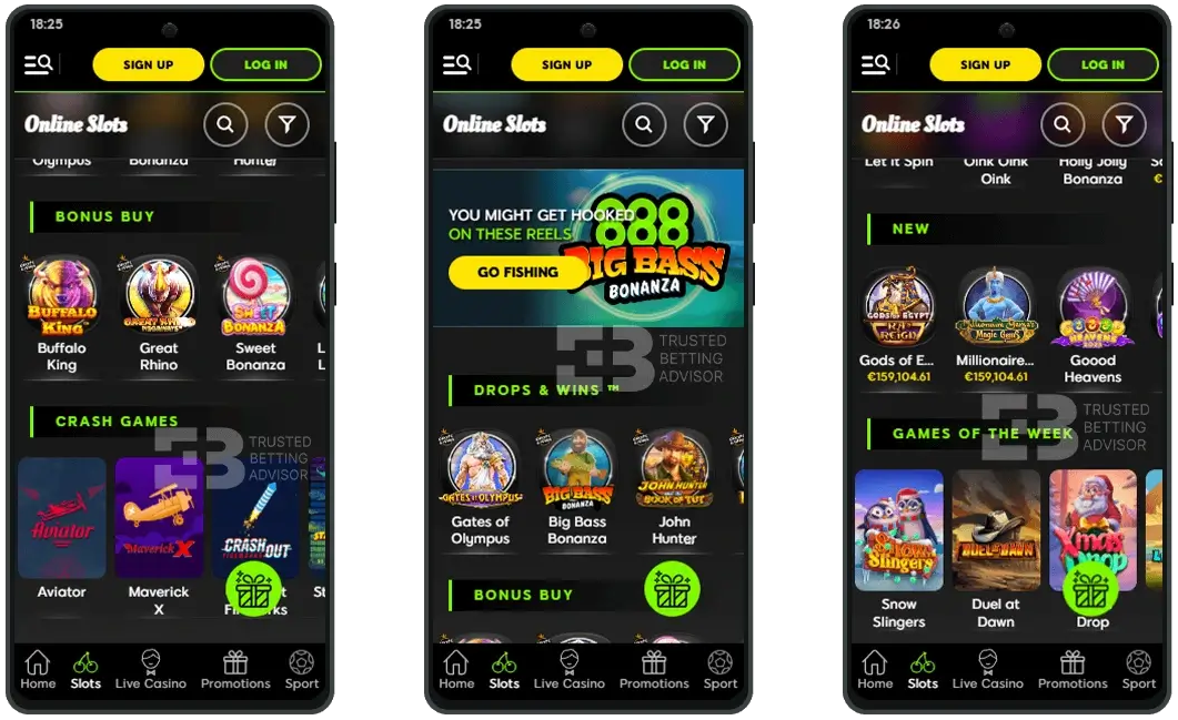 888 Casino mobilalkalmazás Androidra és iPhone-ra