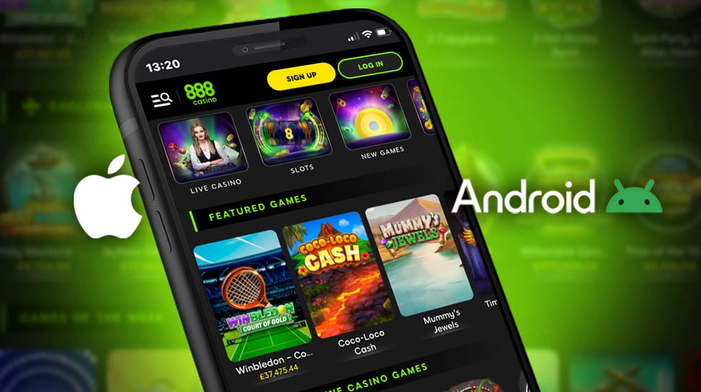 888 Casino mobilalkalmazás apk