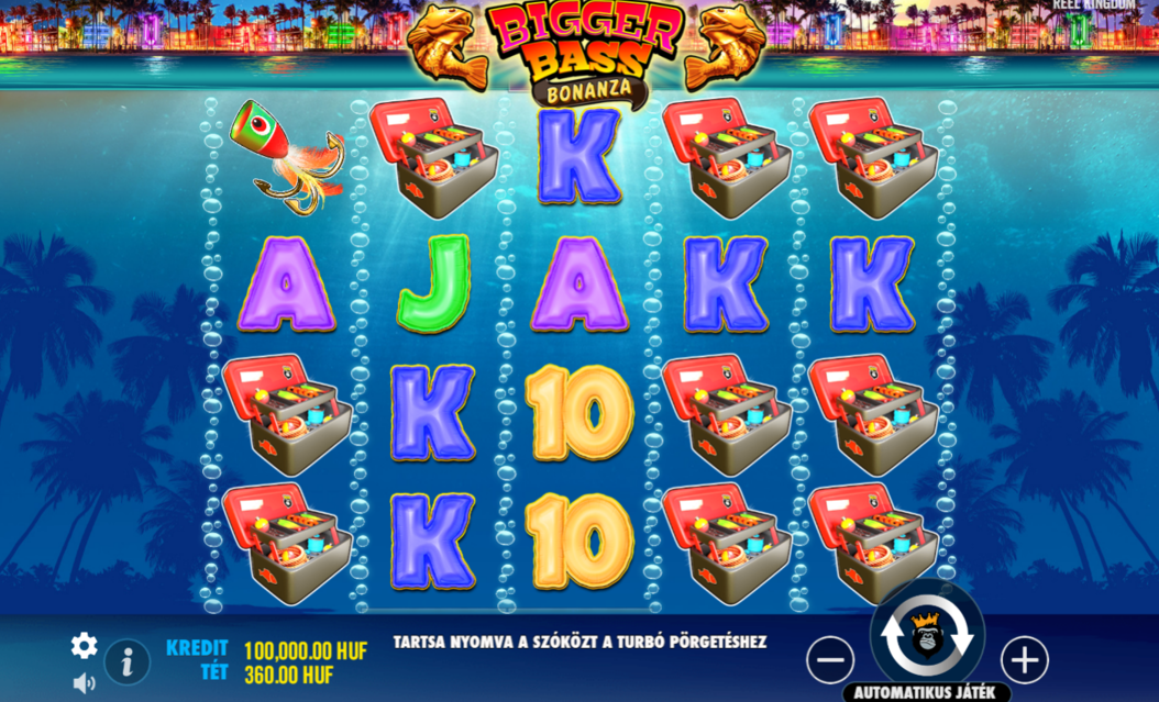 Bigger Bass Bonanza nyerőgép