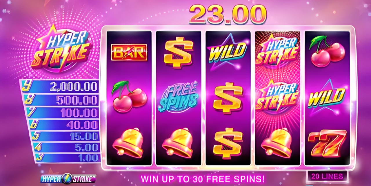 Hyper Strike nyerőgép