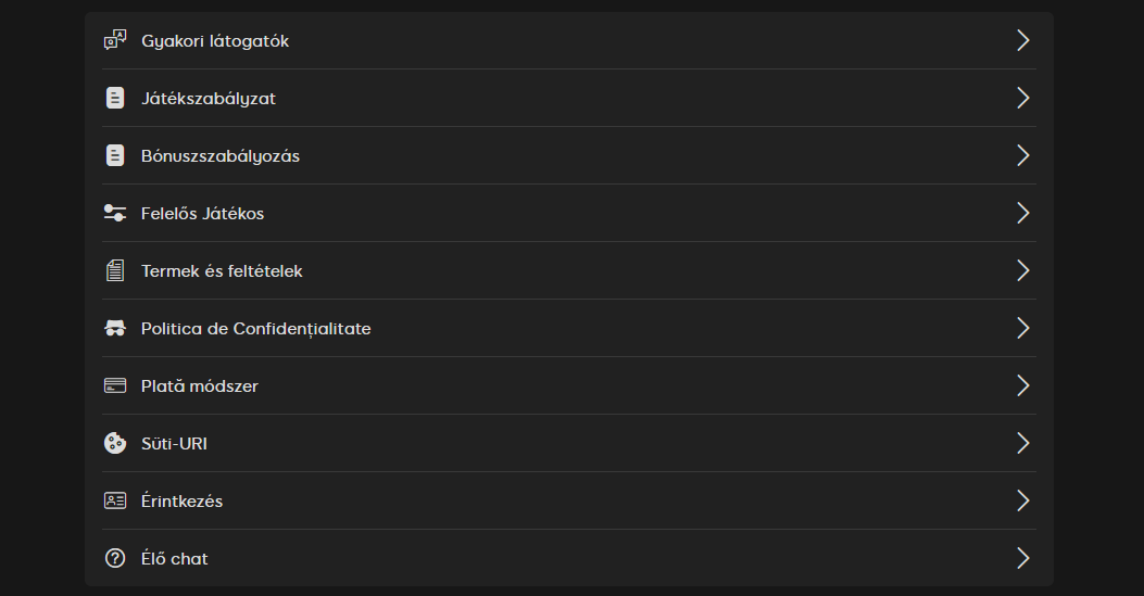 Központi segélyszolgálat 888 casino