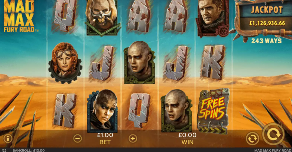 Mad Max Fury Road nyerőgép